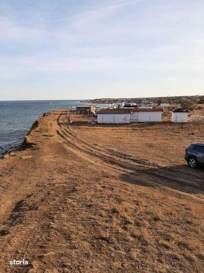 Vand teren intravilan Vama Veche, faleza, primul rand la mare, 1000 mp - 2