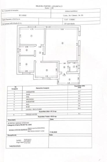 De vânzare casa  nou construită 2025, 3 camere, 99 m², Com Corbu, Jud. Constanta - 4