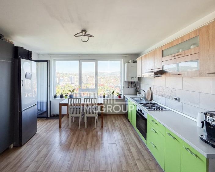 Apartament modern cu 2 camere - Etaj 9, vedere panoramica catre Somes
