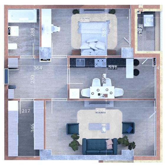 Apartamente noi de vanzare Iasi- finalizate 2 camere Copou, TVA inclus - 1