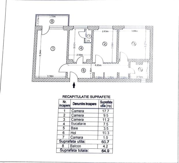 3 camere decomandat Drumul Taberei metrou Brâncuși - 10