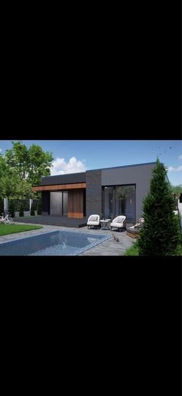 Casa cu piscina automarizata/sat Costi posibilitate rate 12 luni - 2