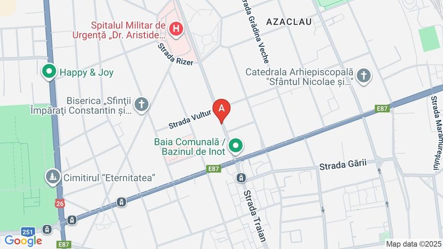 Teren 554mp pe str. Traian vis-a-vis de Baia Comunala - 1