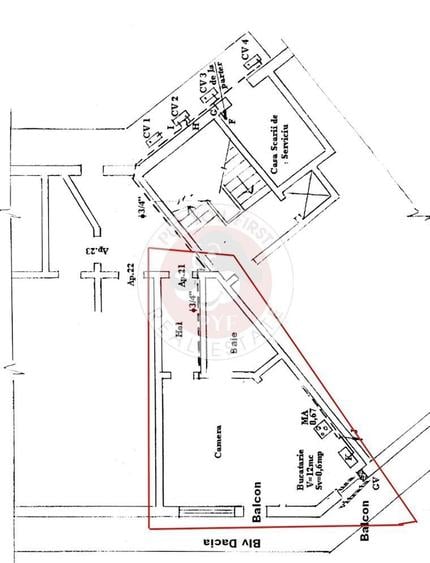 Piata Gemeni | Studio | 40mp | Semidec | RS I | B13174 - 3