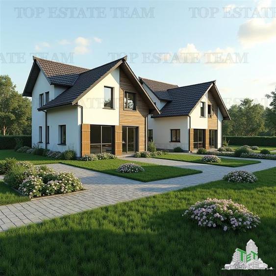 Teren cu autorizatie 45 case - 2