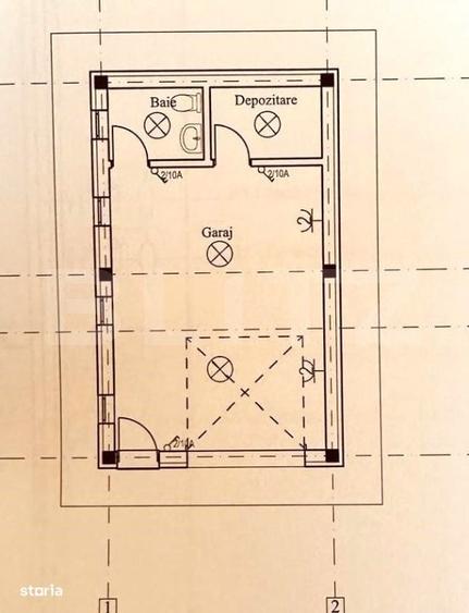 Proiect Casa + garaj in constructie teren 553 mp, Holboca - 1