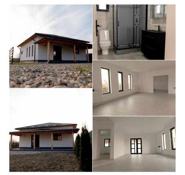 Casa noua, Piscani-Negreni, teren 550mp, finisaje moderne - 1