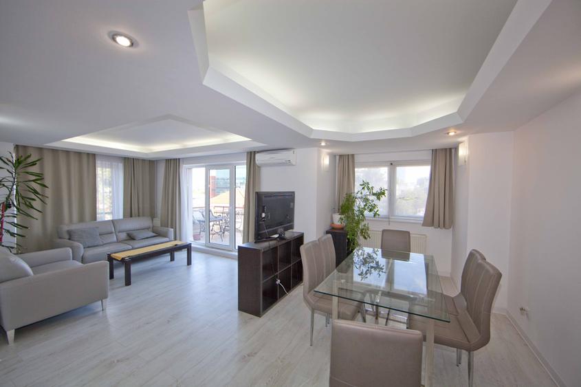 inchiriere apartament 4 camere liber cu parcare subterana sos Nordului Herastrau - 1