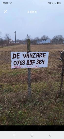 Teren de 1160 mp, în Ghioroc