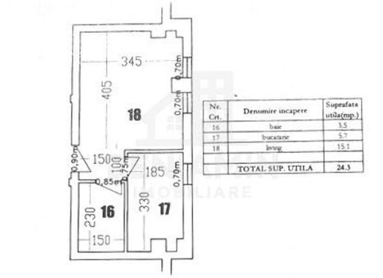 Garsoniera mobilata modern cu loc de parcare - Gradina bo... - 1