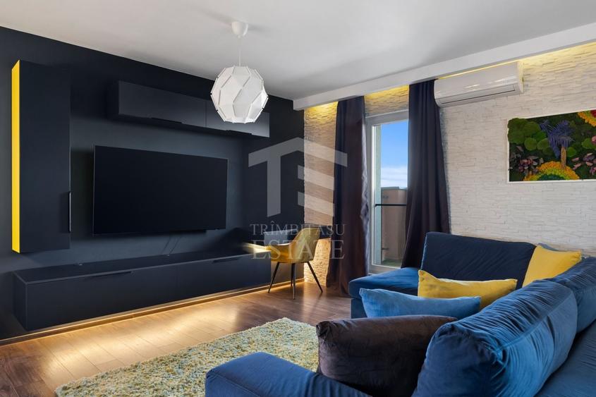 Apartament cu 2 camere decomandat, mobilat în Aradului