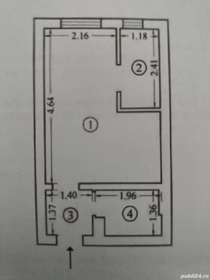 Garsoniera - Tomis Nord - 1