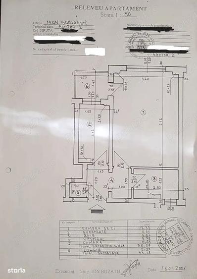 Doamna Ghica, 33mp, luminoasa, dec., logie, 1980, 10/10, bucat. inchis - 1