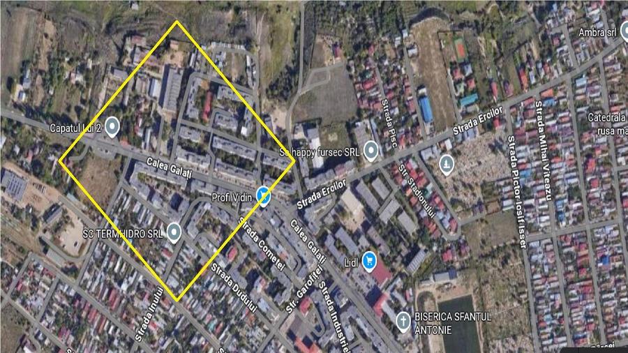 CHILIPIR ! Intravilan 576 mp Vidin-C.Galati, 27ml deschidere, 69 Euor mp - 1