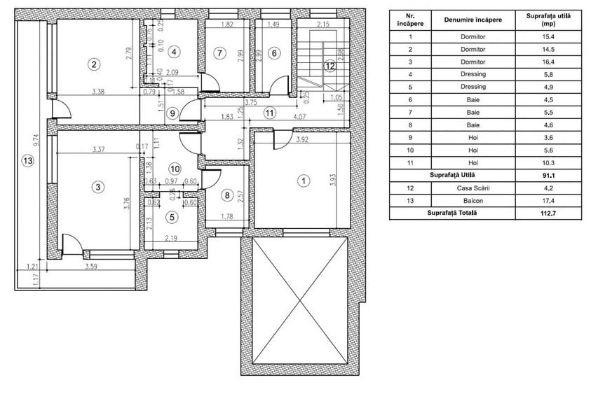 Casa 5 camere 190mp | 0 comision | Corbeanca, iesire lac | 945 +500mp teren - 9