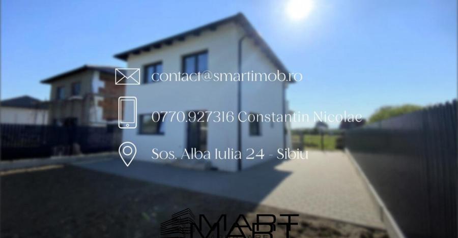 Casa individuala 130mp cu teren liber 200 in Cristian - 1