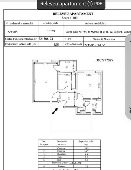 Apartament 2 camere alea Baiuț 11 Apartament 2 camere alea Baiuț 11