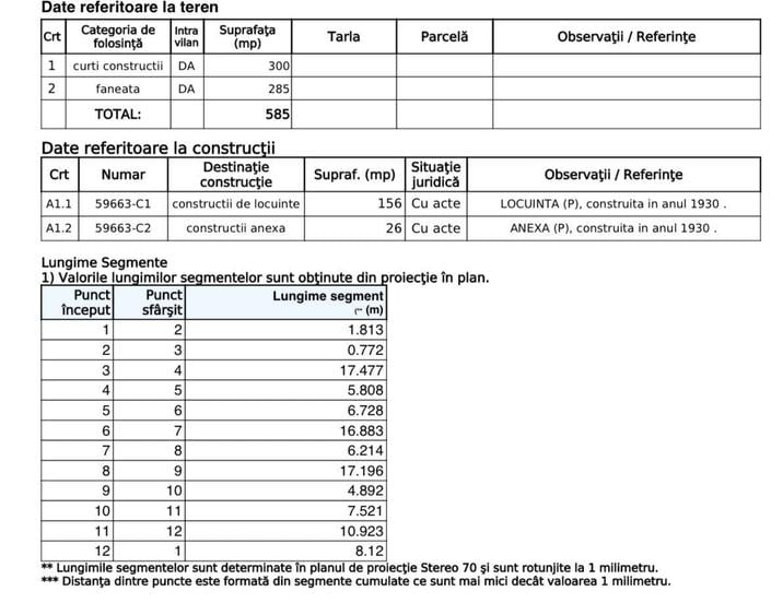 Teren de vanzare 1.070 m2 in total, zona centrala Targu Neamt - 2