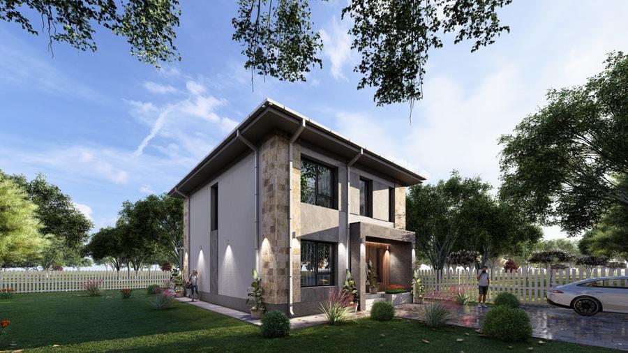 2 vile cochete in apropierea padurii cu teren generos - 8