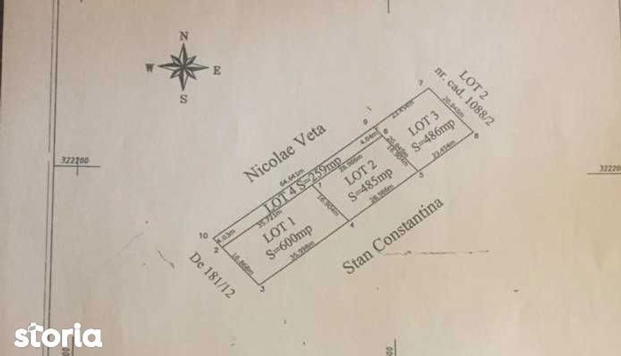 Proprietar vand/schimb teren str Calugareni Domnesti Ilfov - 1