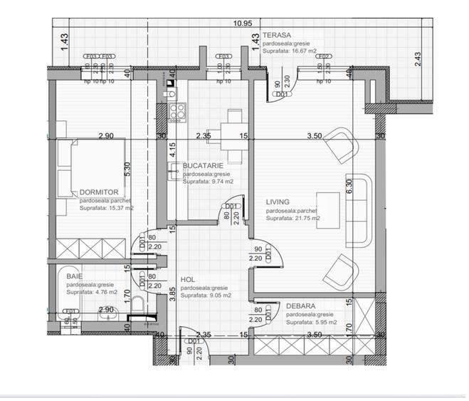 Apartament premium mobilat  - M.Viteazu - 5