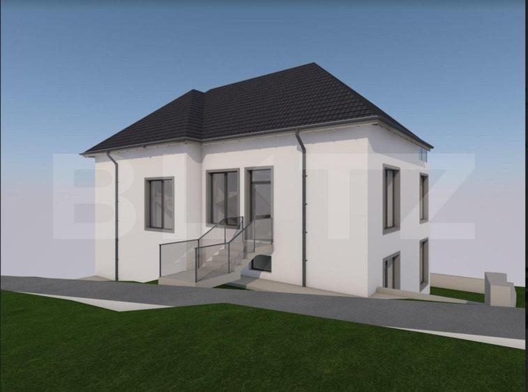 2 Unitati, Duplex semifinisat, zona Dambul Rotund, priveliste spre oras - 9