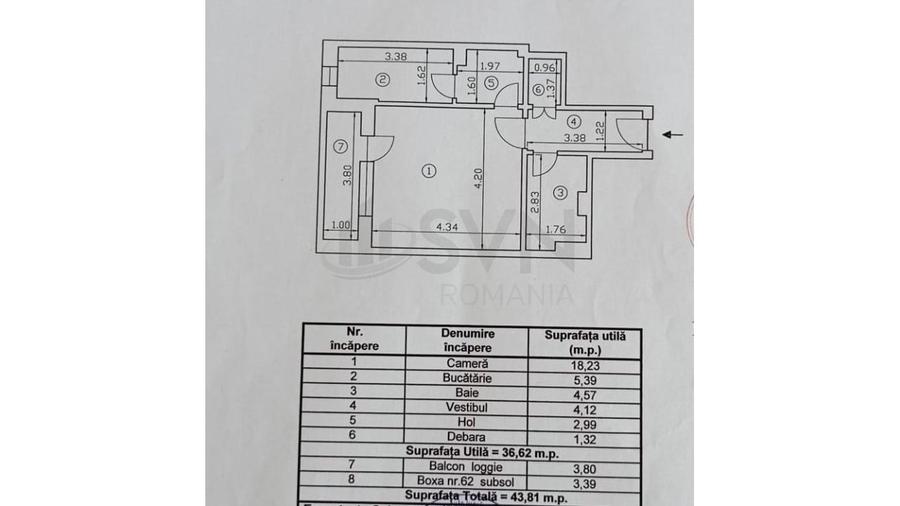 REA1027372 Garsoniera spatioasa I Central I Mobilata si utilata - 10