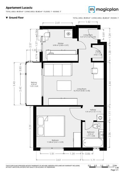 Vasile Lucaci 2 camere 480 euro - 12