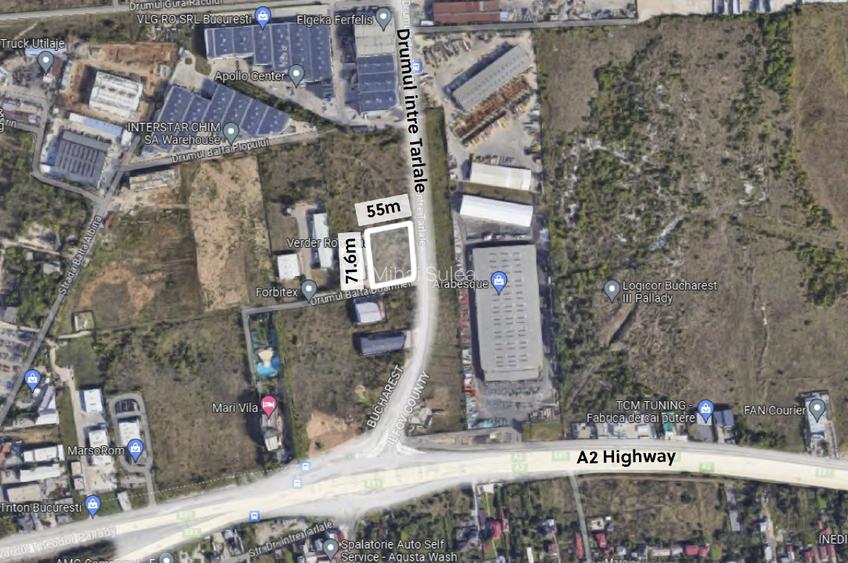 Teren Intravilan de Vânzare în Zona Pallady - Drumul între Tarlale, Sect. 3