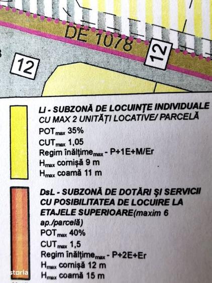 Com. 0% - Giarmata - Teren INTRAVILAN - Su: 608-640mp - 6 ap + servici - 2