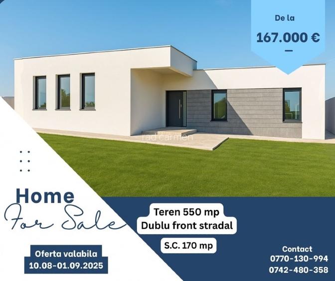 Casa Moderna zona de dealuri