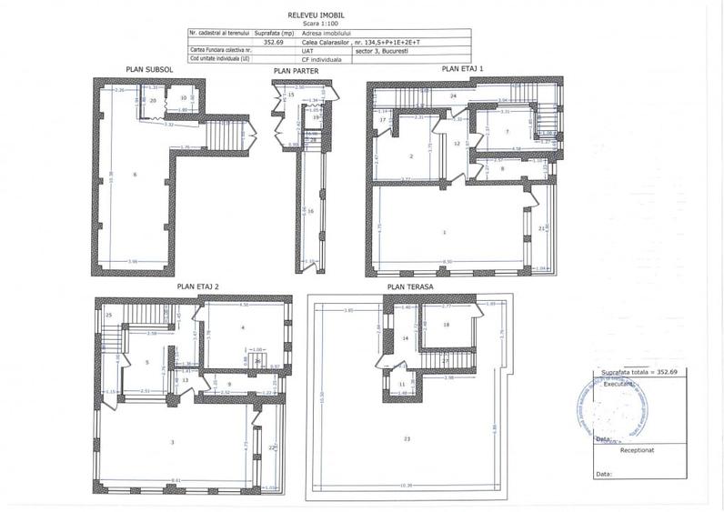 Calea Calarasilor, Hala Traian, Spatiu Birouri, contorizat. - 12