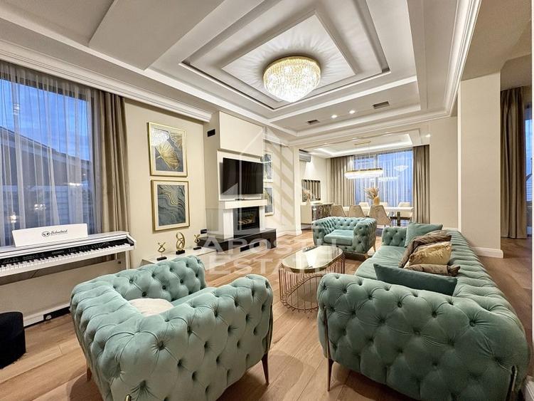 Vila de lux cu piscina incalzita de vanzare in Mosnita Noua | 4 camere - 1