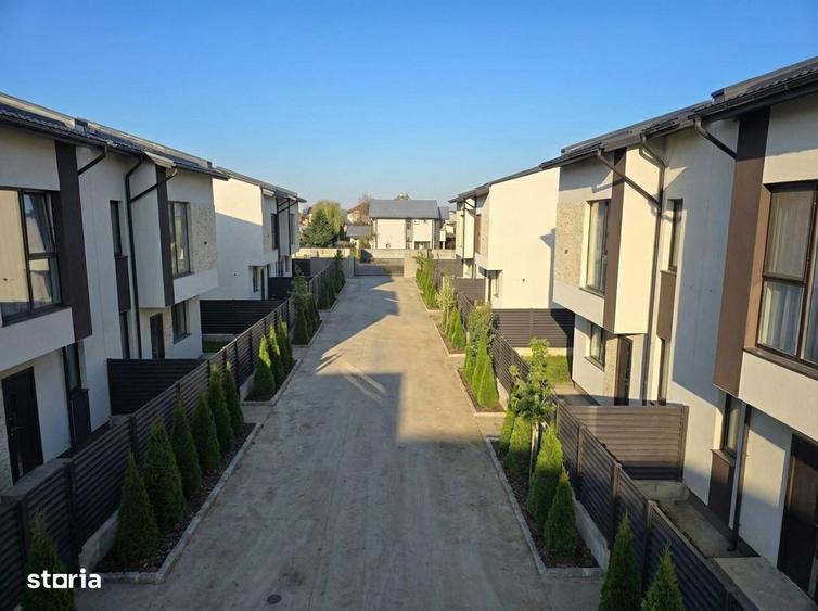 Casa individuala unita,4camere,scoala,toate utilitatile, Comision 0 - 4