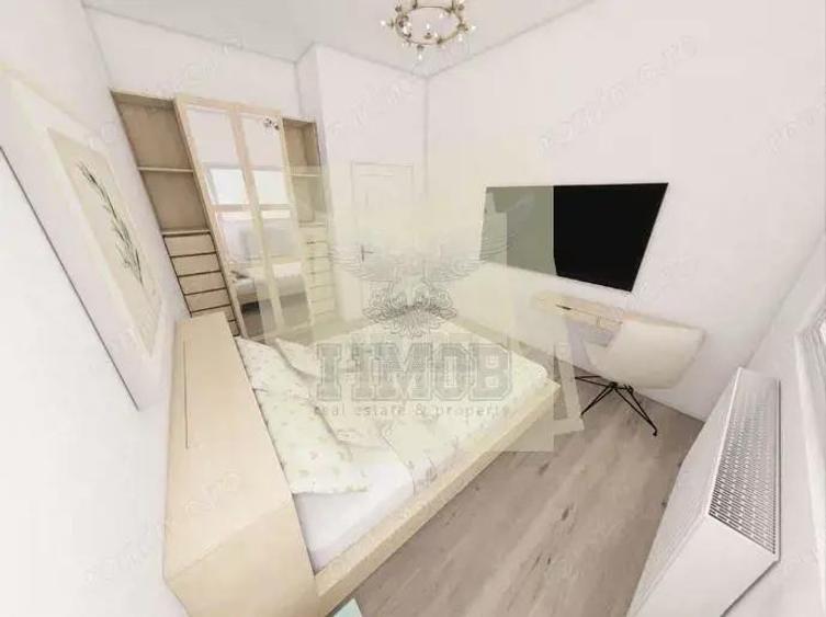Apartament 60 mpu cu 2 camere balcon 9 mpu acoperit in zona Rahovei - 5