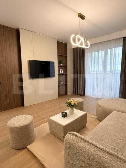 Apartament lux 2 camere 45 mp, terasa 8 mp, etaj intermediar, garaj, Eroilor - 3