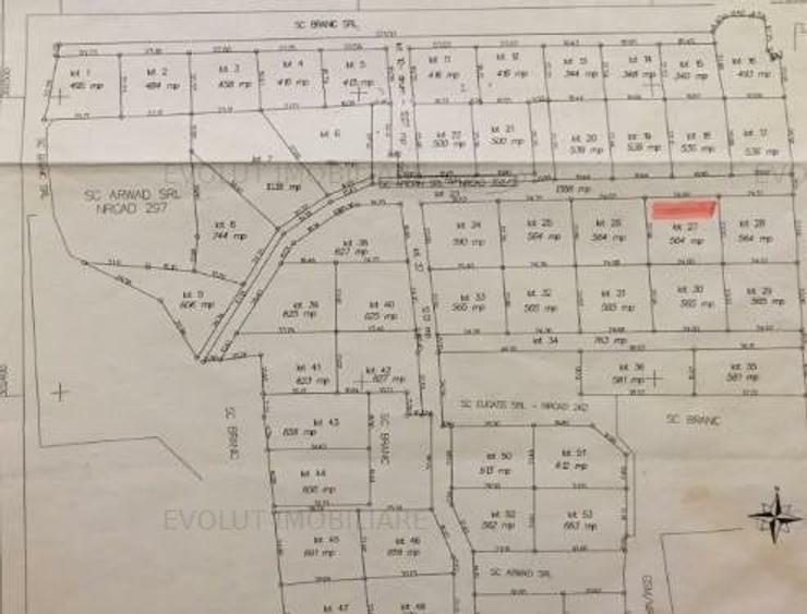 PADURE VALU LUI TRAIAN / zona popas Forest M / 2 loturi x 564 mp - 4