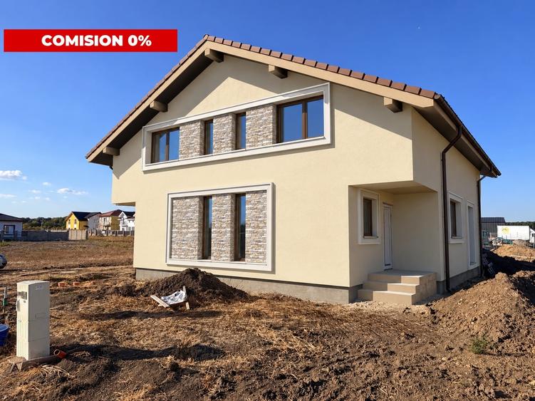 Duplex cu 3 camere cu Teren 300 Mp în Moșnița Veche