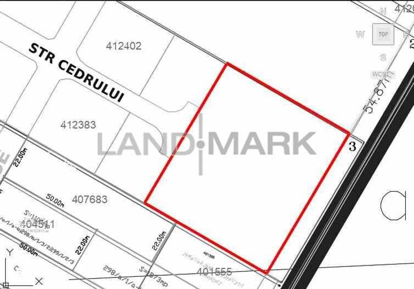 Teren de SERVICII de vanzare in zona Dumbravita padure - 1