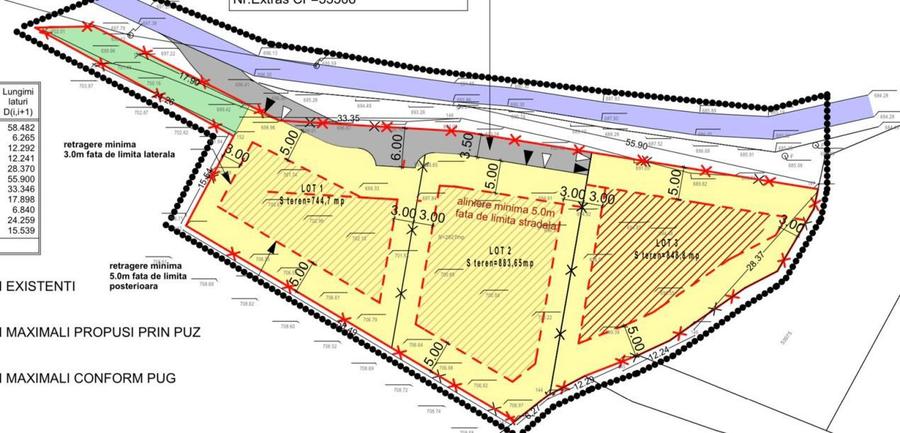 Teren intravilan pentru CONSTRUCTII | 2800mp | VIEW PANORAMIC - 1