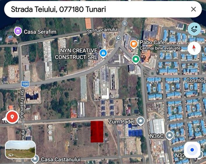 teren com Tunari 1500 mp - 2