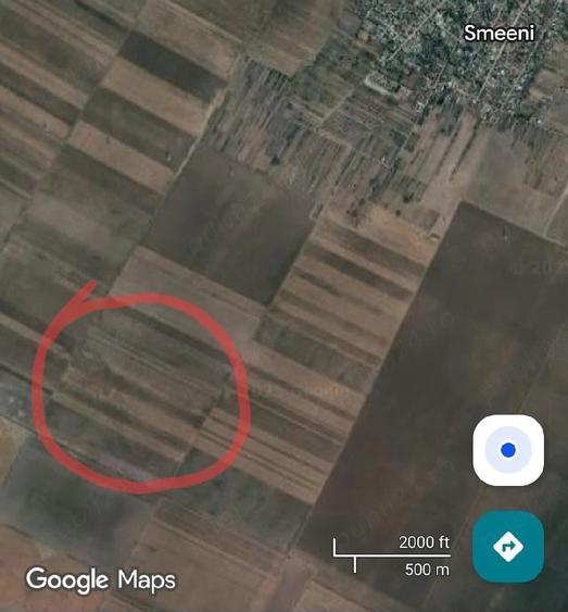 Teren agricol 2,31 ha, comasat, acces drum Smeeni, Buzau - 3