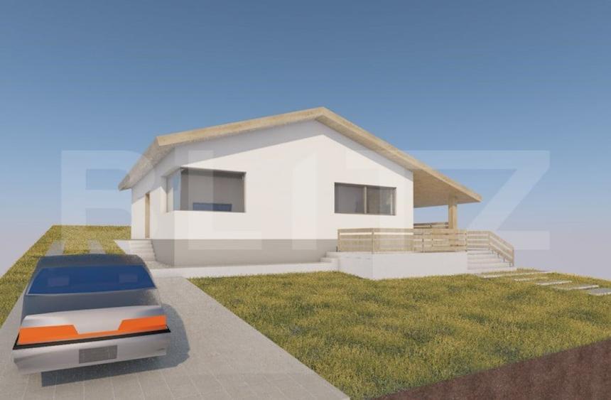 Casă cu 4 camere cu Teren 800 Mp în Bod