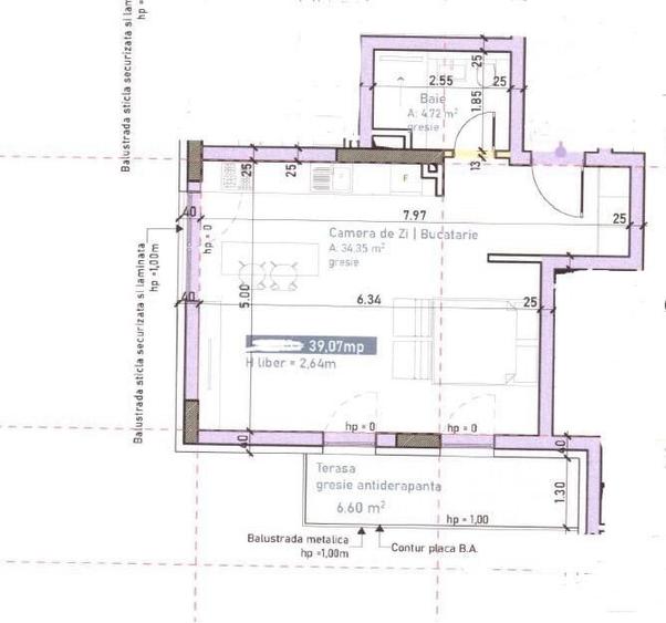 Apartament cu 1 camera 39mp utili bloc nou Intre Lacuri - 1