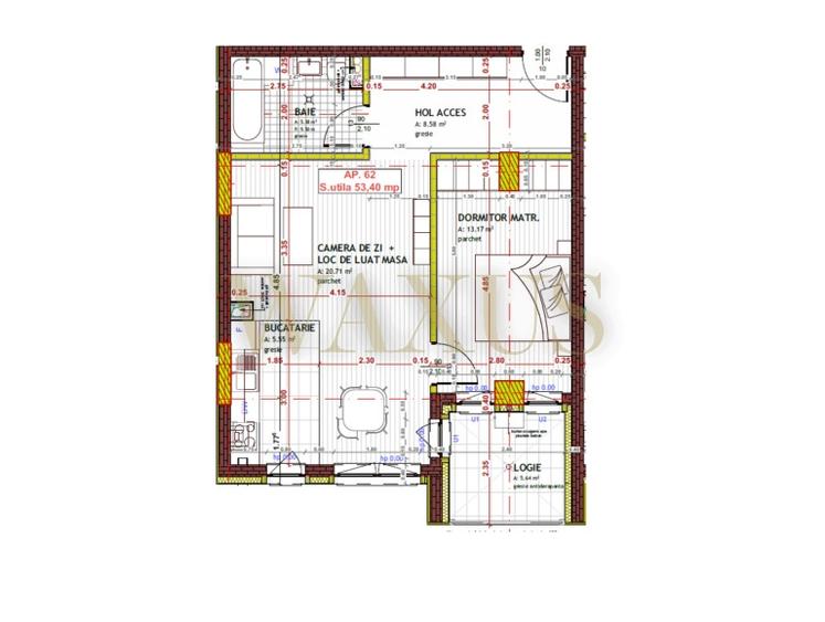 Apartament de 2 camere - Semifinisat I Logie I Parcare - Tineretului - 4