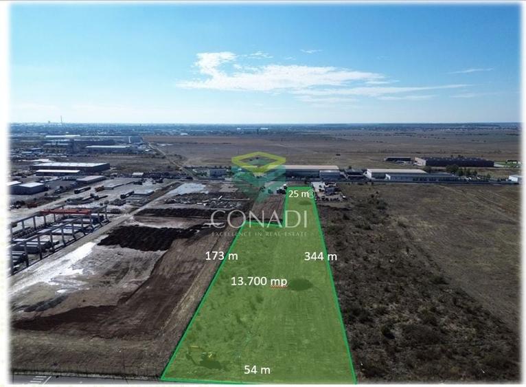 Oportunitate - Teren Chitila - 13.700 mp - pretabil pentru hale - 2