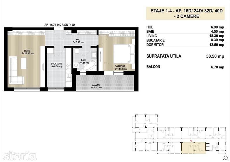 Apartament cu mutare rapida - Postalionului Berceni sector 4 - 5