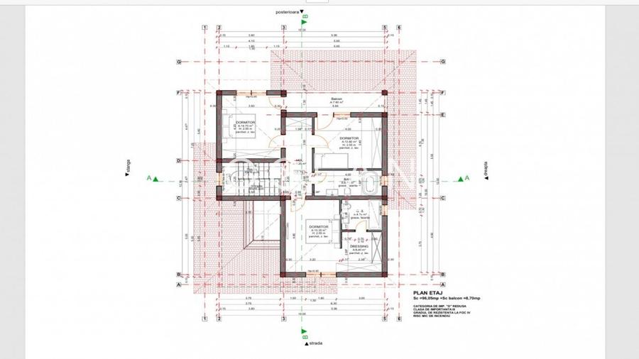 Casa individuala 5 cam, teren 525 mp, carport, Calea Cisnadiei - 6