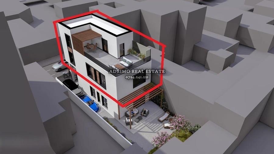 Vila Noua et1+et2 - 3 camere + terasa - Renovata Complet - Ideal Birouri - 1600E - 2