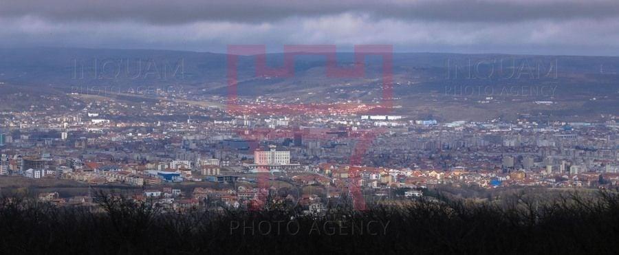 Teren  cu PUZ  Feleacu 2.800mp parcelabil/ 4 utilități asfalt panorama - 8